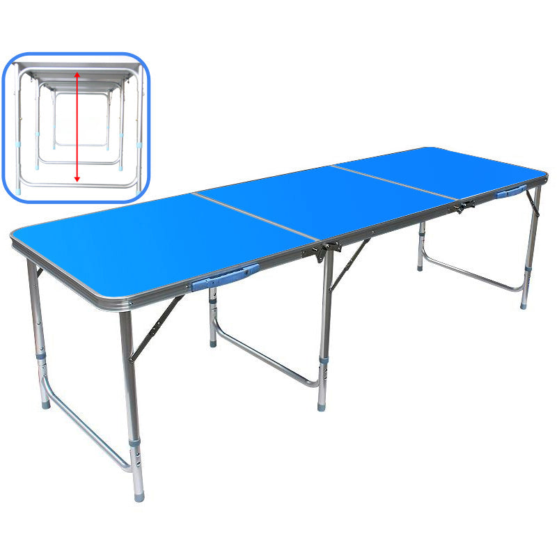 Plastic Contemporary Camping Table Matte Finish Foldable Patio Table