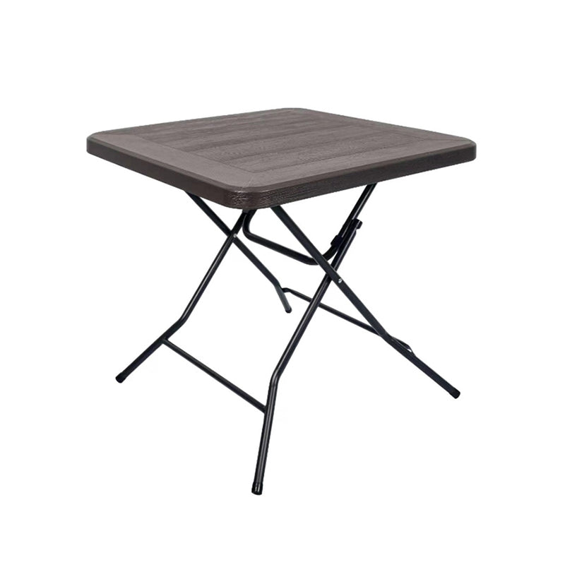 Plastic Water Resistant Camping Table Contemporary Foldable Patio Table