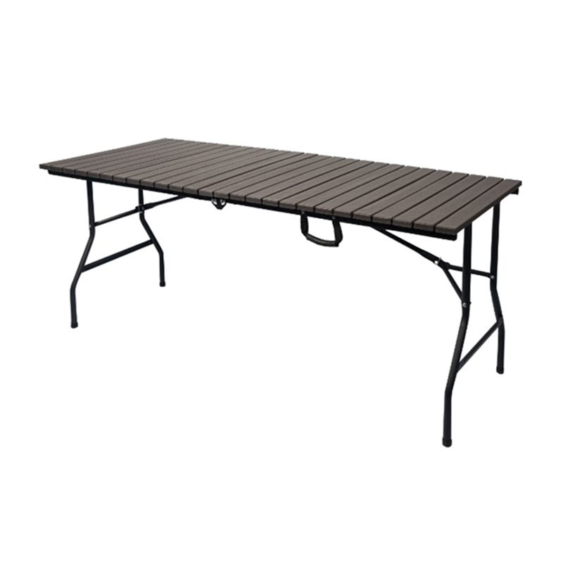 Plastic Water Resistant Camping Table Contemporary Foldable Patio Table