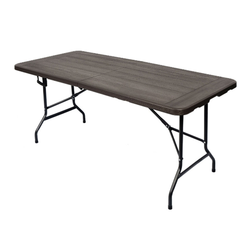 Plastic Water Resistant Camping Table Contemporary Foldable Patio Table