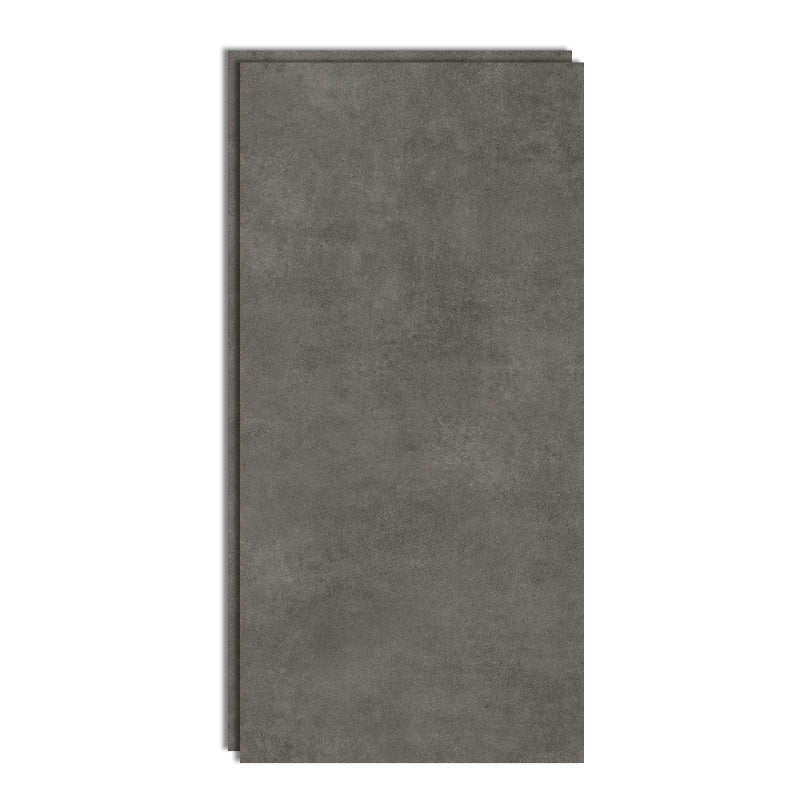 Floor Tile Straight Edge Pure Color Square Singular Floor Tile for Living Room