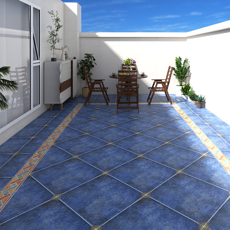 Square Floor Tile Straight Edge Singular Floor Tile for Outdoor Floor