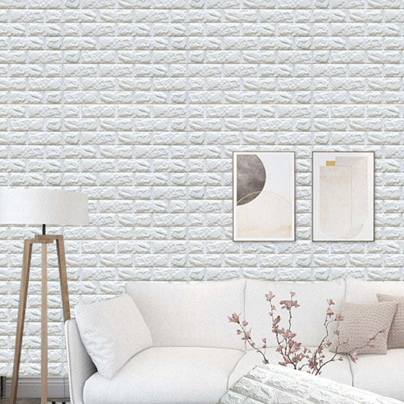 Modern Wall Plank 3D Brick Bedroom and Living Room Wall Panels