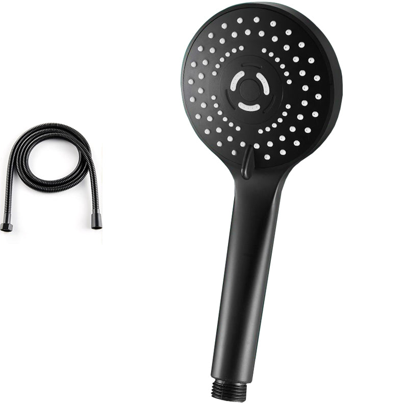 Round Shower Head Plastic Modern Shower Head with Adjustable Spray Pattern