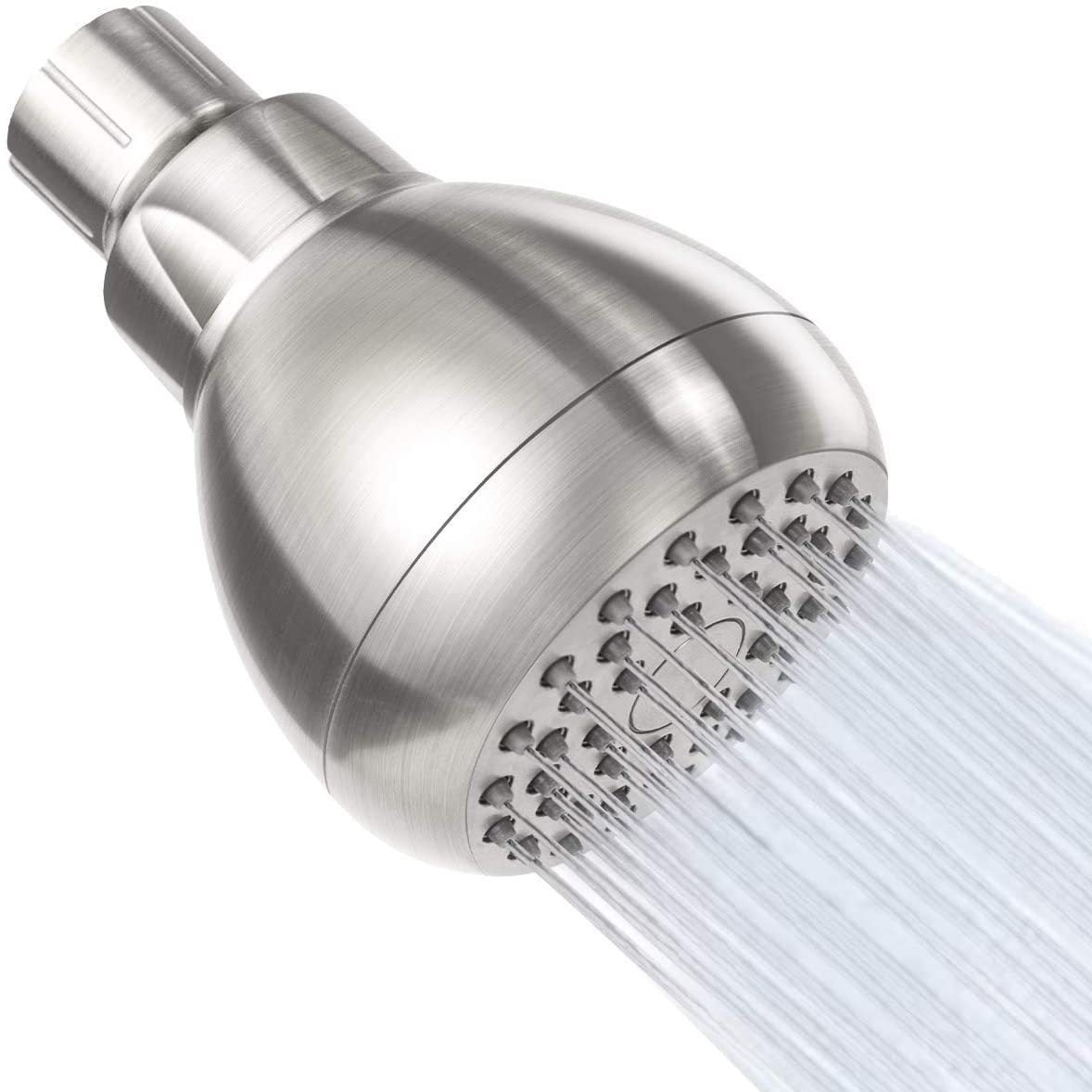 Modern Style Handheld Shower Head Wall-Mount Round Standard Shower Head