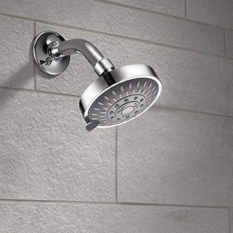 Contemporary Style Handheld Shower Head Wall-Mount Round Shower Head