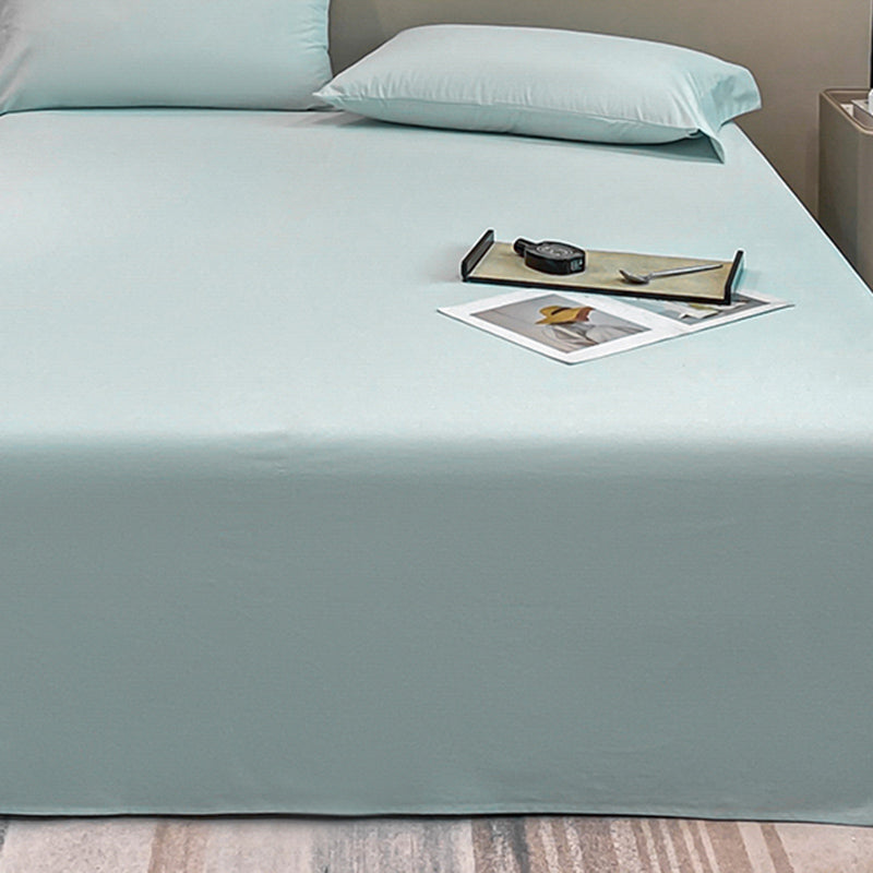 Modern Bed Sheet Solid Color Breathable Skin-friendly Bed Sheet Set