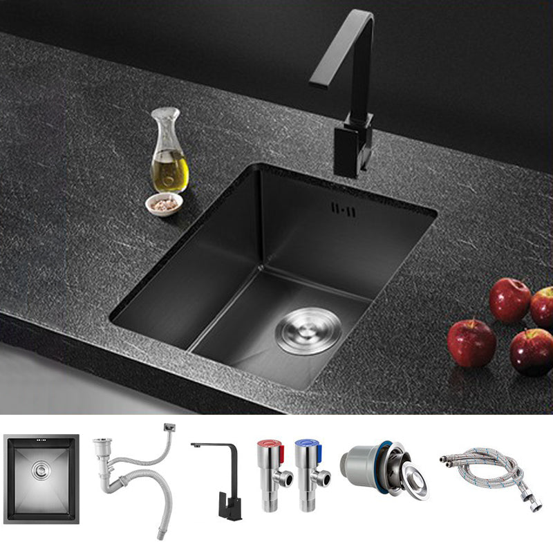 Stainless Steel Kitchen Sink Modern Single Bowl Kitchen Sink