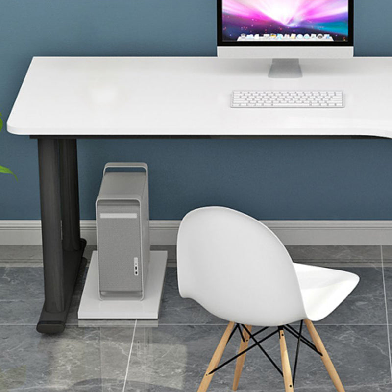 Contemporary White Office Desk Wooden Writing Desk for Office