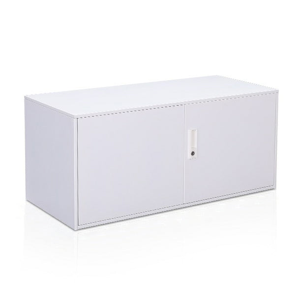 Contemporary File Cabinet Metal Frame Fire-Resistant Key Lock Lateral File Cabinet