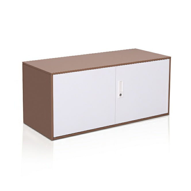 Contemporary File Cabinet Metal Frame Fire-Resistant Key Lock Lateral File Cabinet