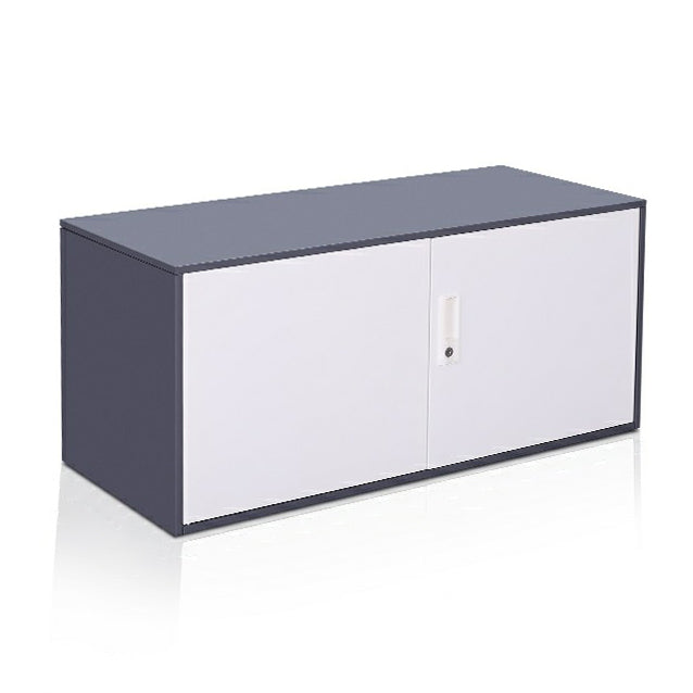 Contemporary File Cabinet Metal Frame Fire-Resistant Key Lock Lateral File Cabinet