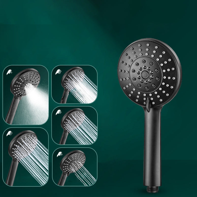 5-Setting Shower Head Combo Contemporary Handheld Shower Head