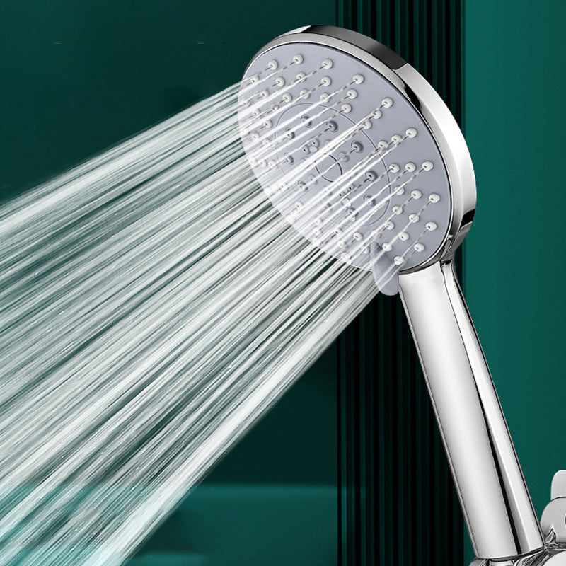 5-Setting Shower Head Combo Contemporary Handheld Shower Head