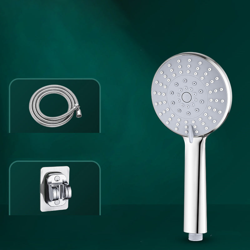 5-Setting Shower Head Combo Contemporary Handheld Shower Head