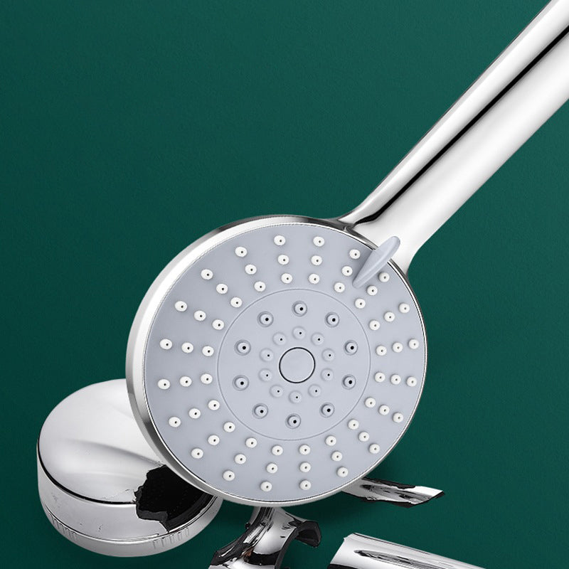 5-Setting Shower Head Combo Contemporary Handheld Shower Head