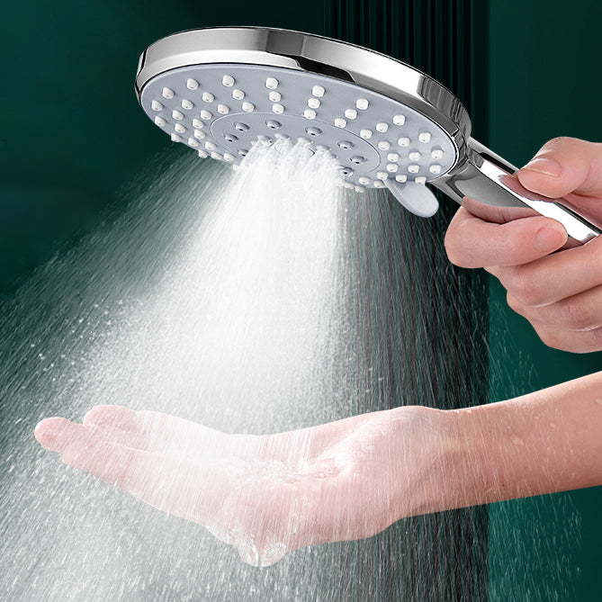 5-Setting Shower Head Combo Contemporary Handheld Shower Head