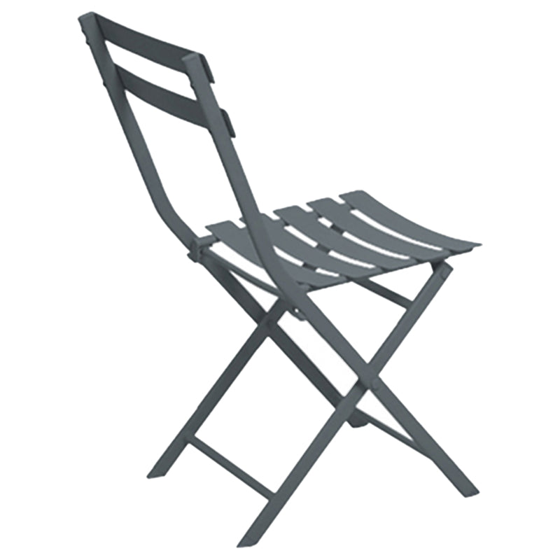 Modern Dining Side Chair Folding Outdoor Bistro Armless Chair