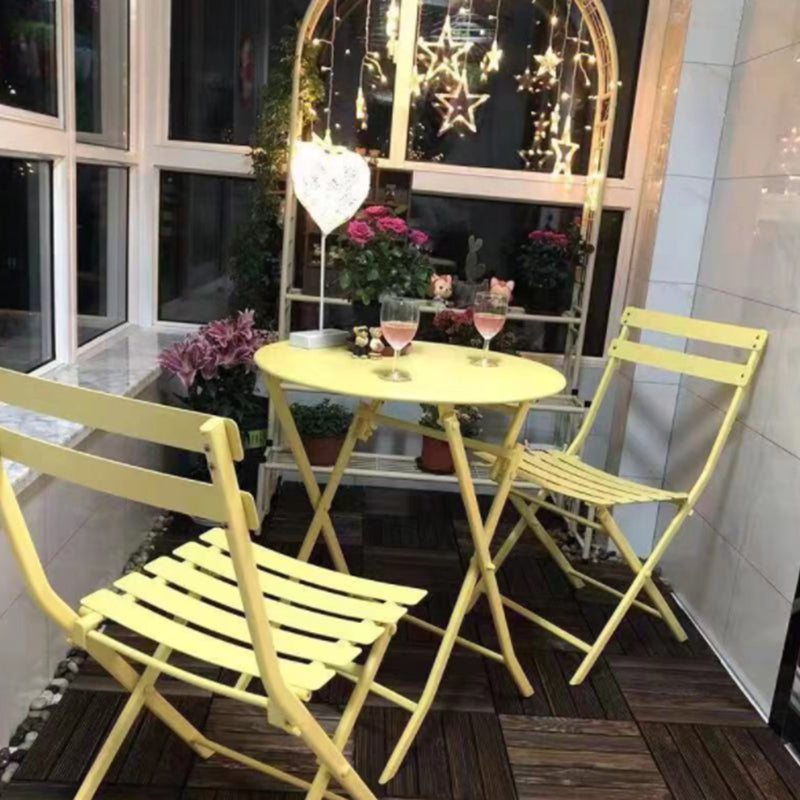 Modern Dining Side Chair Folding Outdoor Bistro Armless Chair