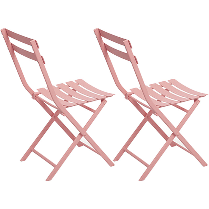 Modern Dining Side Chair Folding Outdoor Bistro Armless Chair