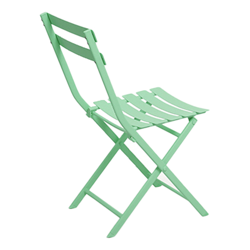 Modern Dining Side Chair Folding Outdoor Bistro Armless Chair