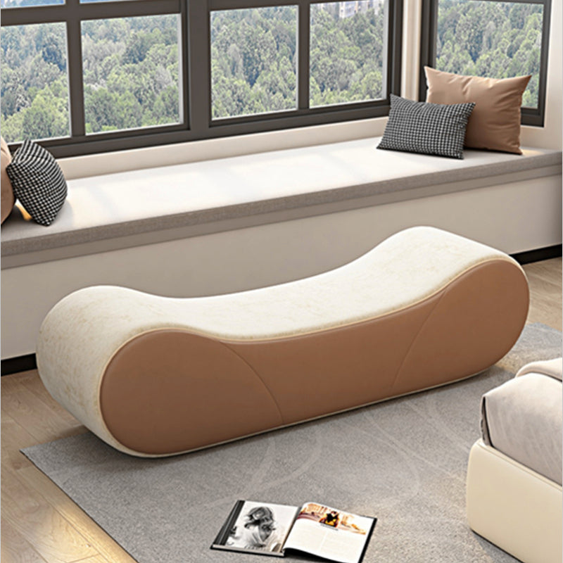 Modern Cushioned Seating Bench Entryway and Bedroom Bench , 20" W