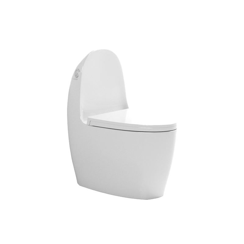 Modern Ceramic Flush Toilet Floor Mounted Urine Toilet with Seat for Washroom