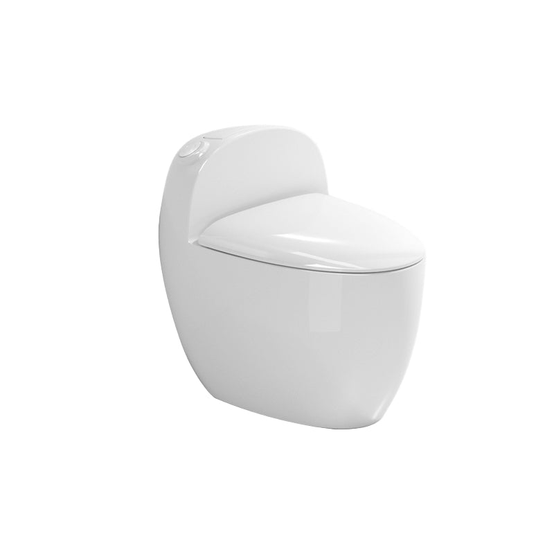 Modern Ceramic Flush Toilet Floor Mounted Urine Toilet with Seat for Washroom