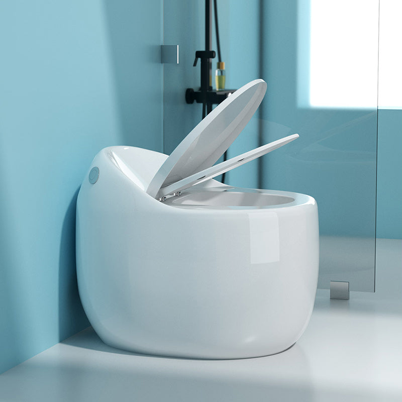 Modern Ceramic Flush Toilet Seat Included Toilet Bowl for Washroom