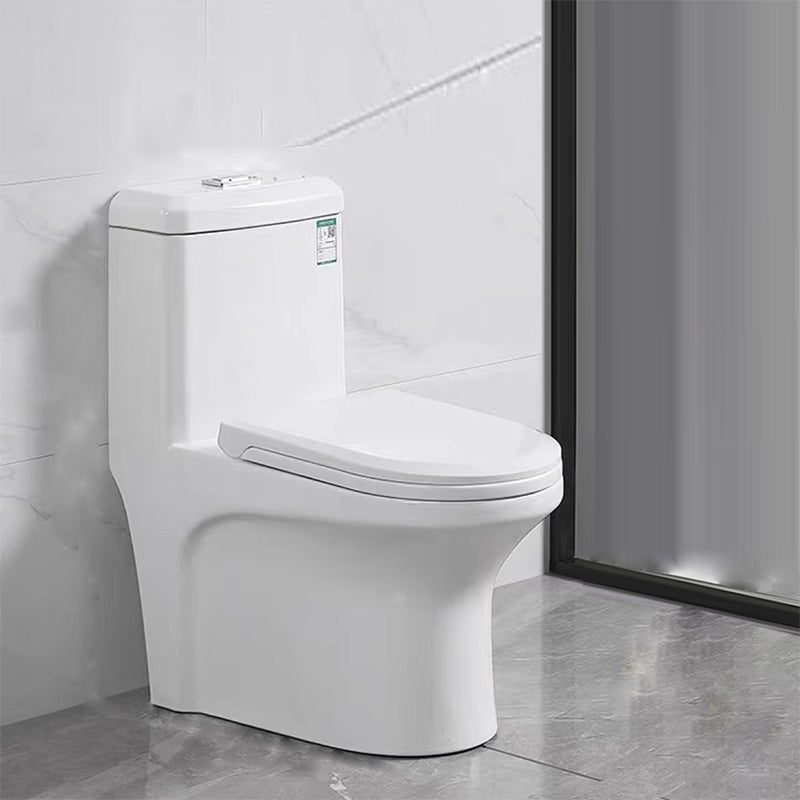 Modern Ceramic Flush Toilet Seat Included Toilet Bowl for Washroom