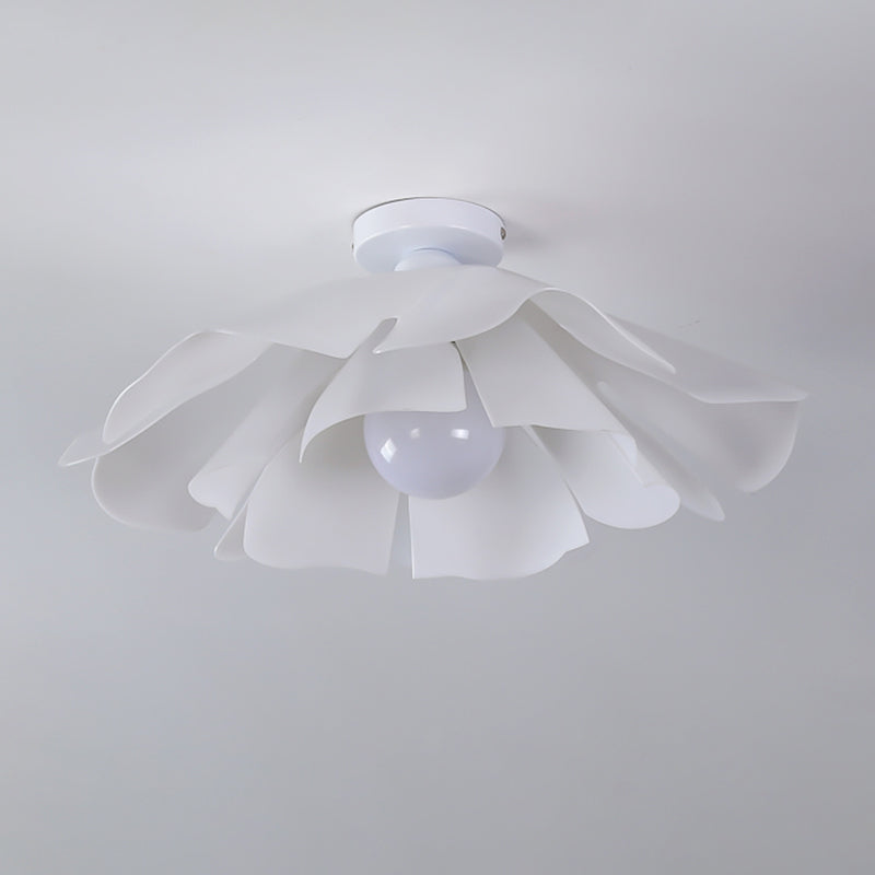 Modernism Acrylic Ceiling Light White Flush Mount Lighting for Foyer