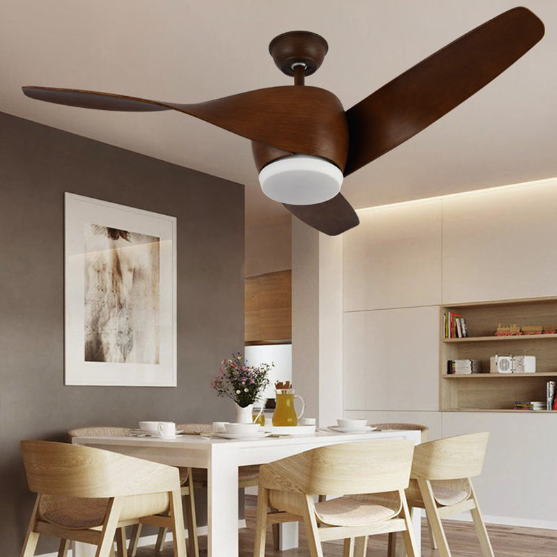 Fan Shape Metal Ceiling Fan Kid Style 1 Light Ceiling Fans Fixtures