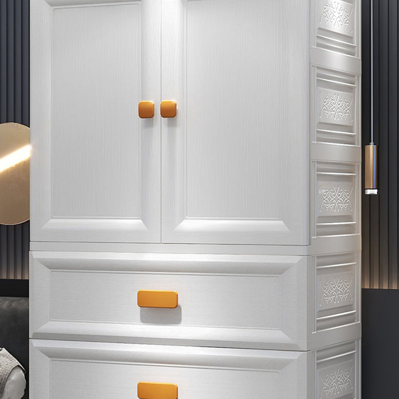 Modern Style Kid's Wardrobe Plastic Wardrobe Closet for Bedroom