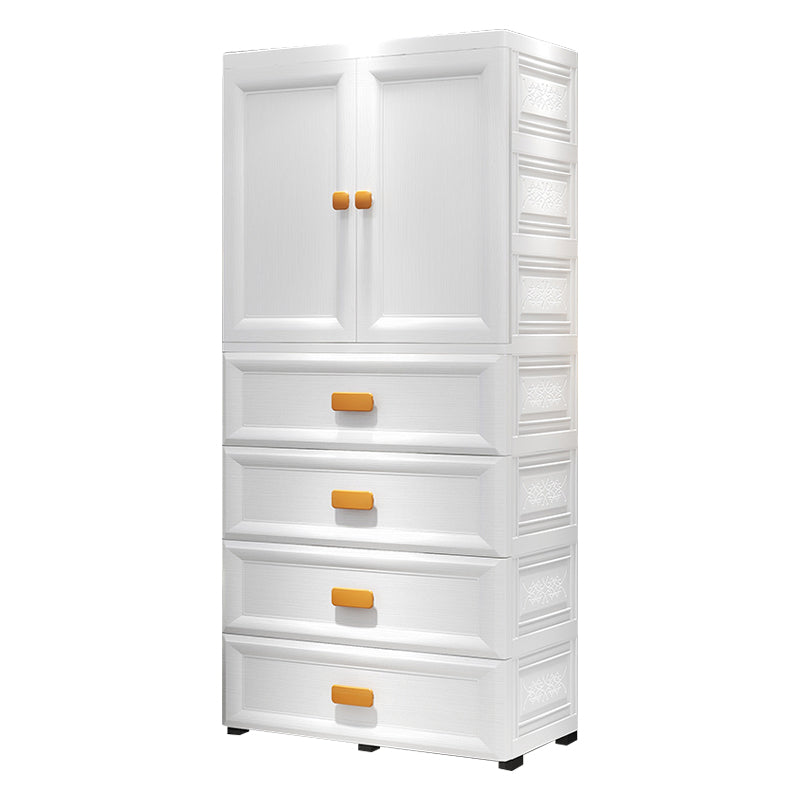 Modern Style Kid's Wardrobe Plastic Wardrobe Closet for Bedroom