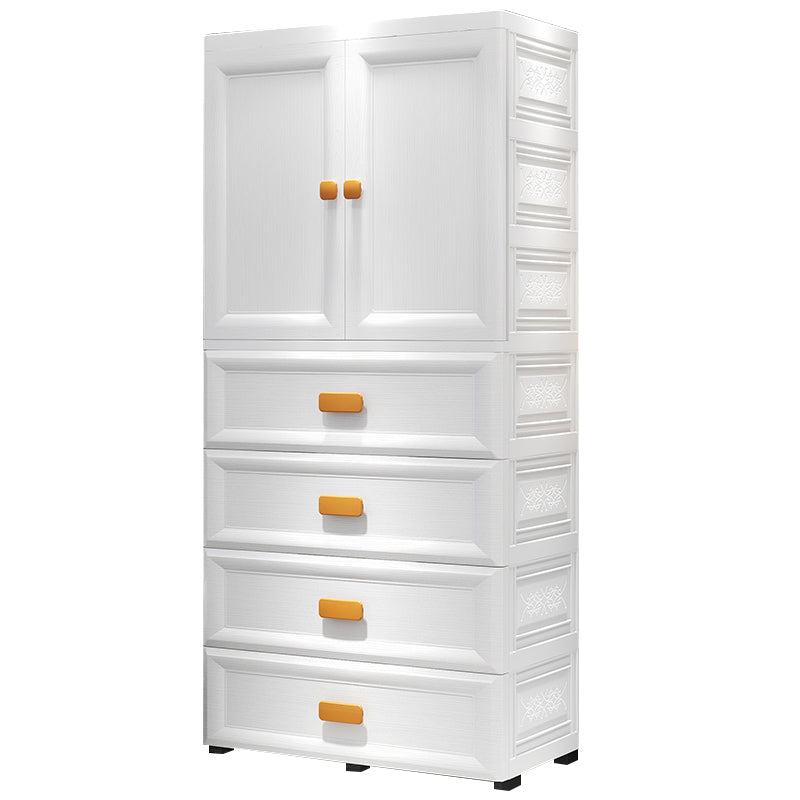 Modern Style Kid's Wardrobe Plastic Wardrobe Closet for Bedroom