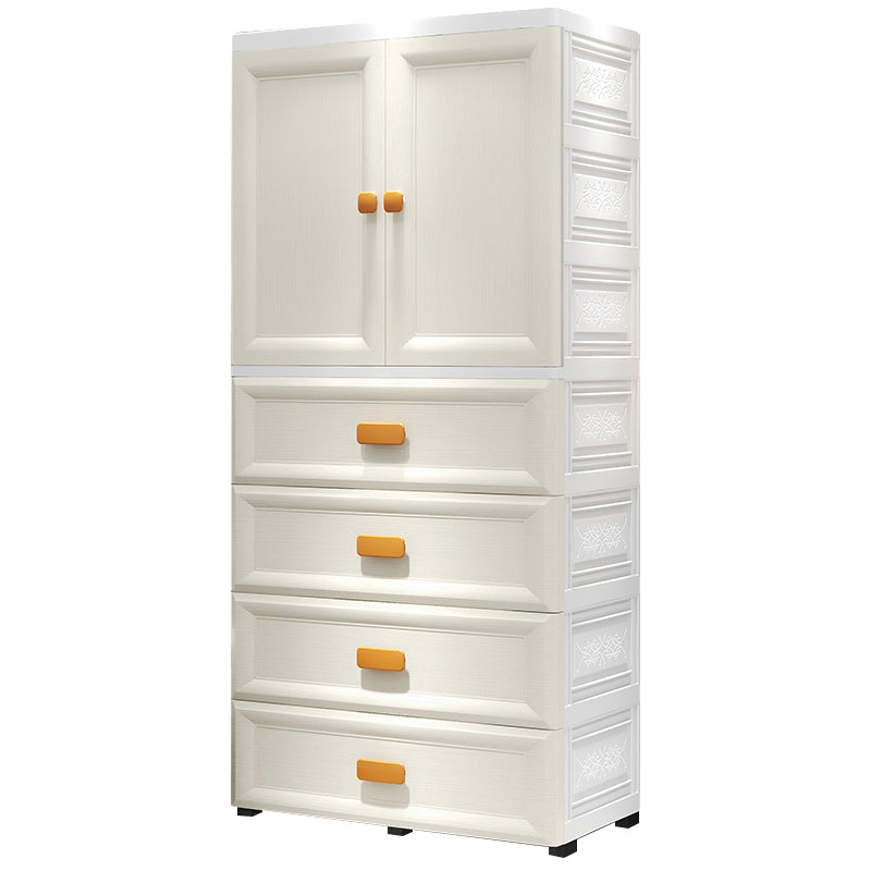 Modern Style Kid's Wardrobe Plastic Wardrobe Closet for Bedroom