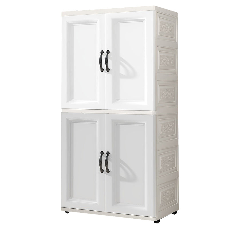 Modern Plastic Kid's Wardrobe Door Wardrobe Closet for Bedroom