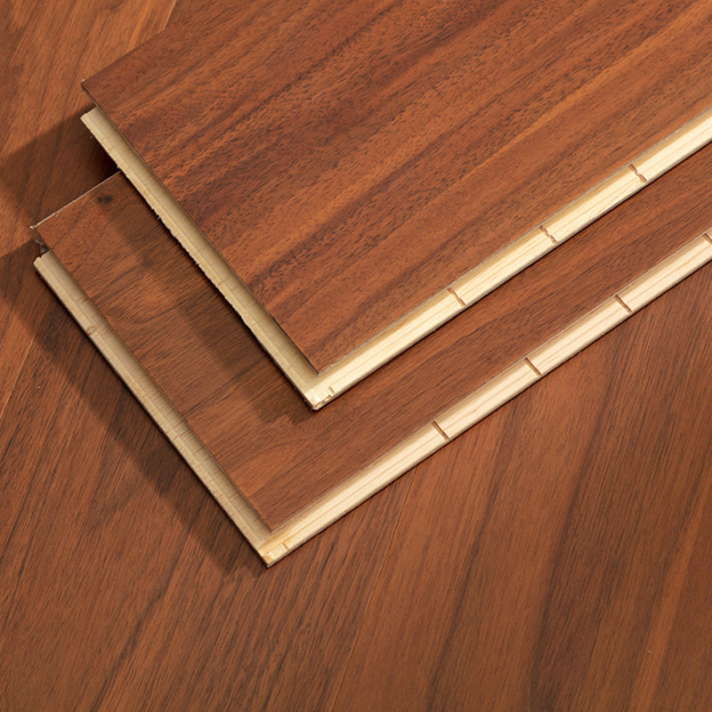 Solid Wood Hardwood Flooring Click Lock Modern Hardwood Deck Tile