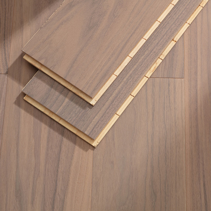 Solid Wood Hardwood Flooring Click Lock Modern Hardwood Deck Tile