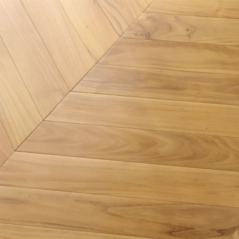 Modern Wood Flooring Wire Brushed Water Resistant Click-Locking Wood Tile