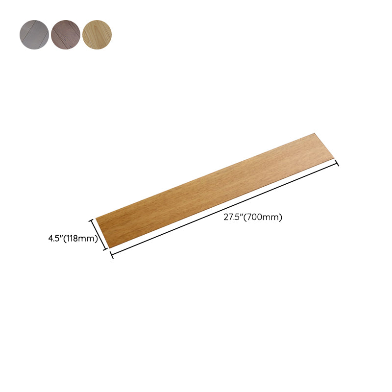 Modern Wood Flooring Wire Brushed Water Resistant Click-Locking Wood Tile