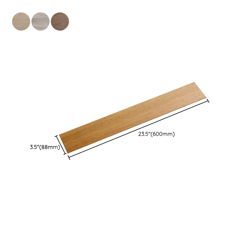 Modern Wood Flooring Wire Brushed Water Resistant Click-Locking Wood Tile