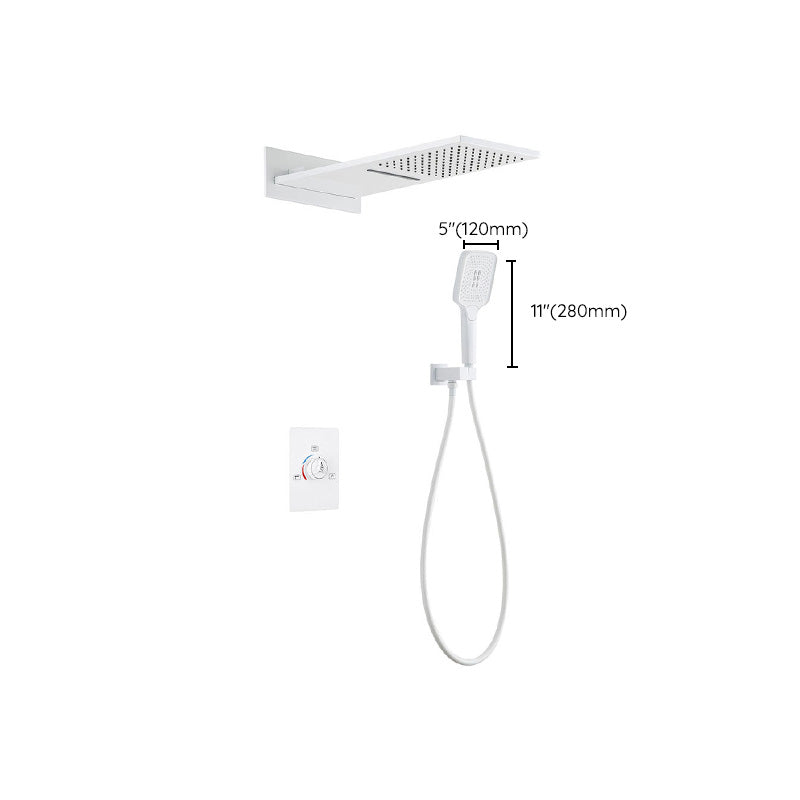 Modern simplicity Shower System with Hand Shower Adjustable Spray Pattern Shower Set