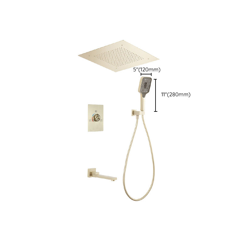 Modern simplicity Shower System with Hand Shower Adjustable Spray Pattern Shower Set