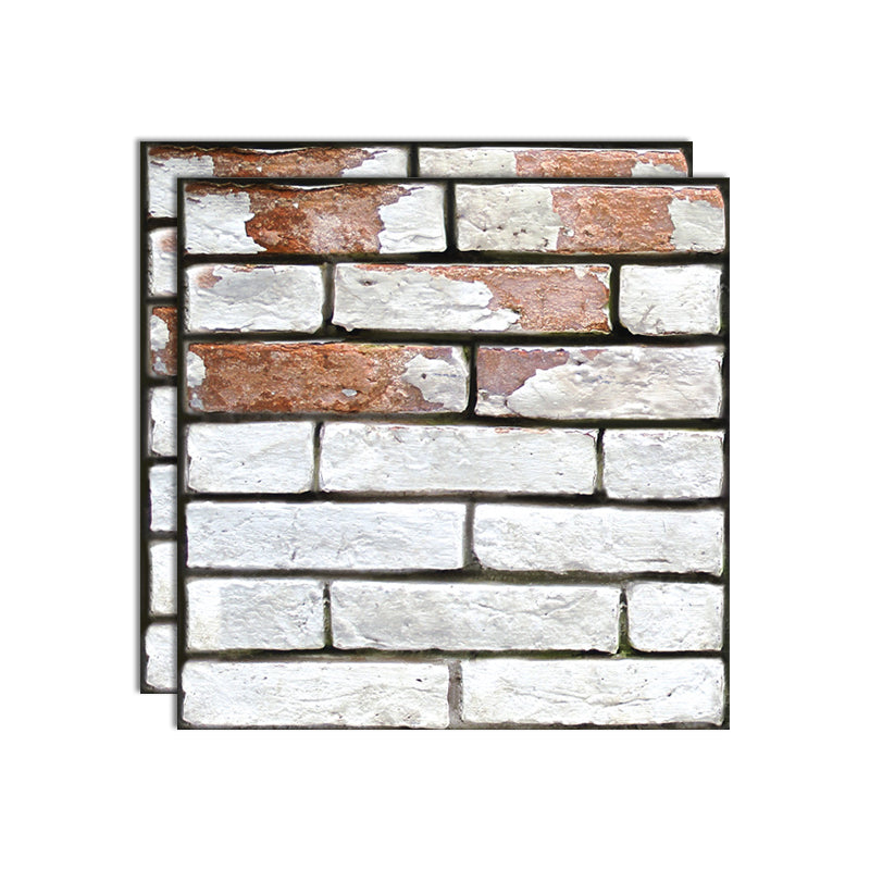 PVC Peel/Stick Backsplash Tile 3D Peel and Stick Wall Tile with Mildew Resistant