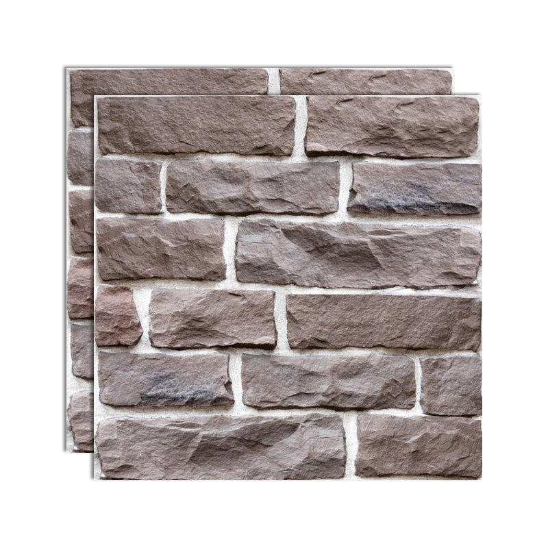 PVC Peel/Stick Backsplash Tile 3D Peel and Stick Wall Tile with Mildew Resistant