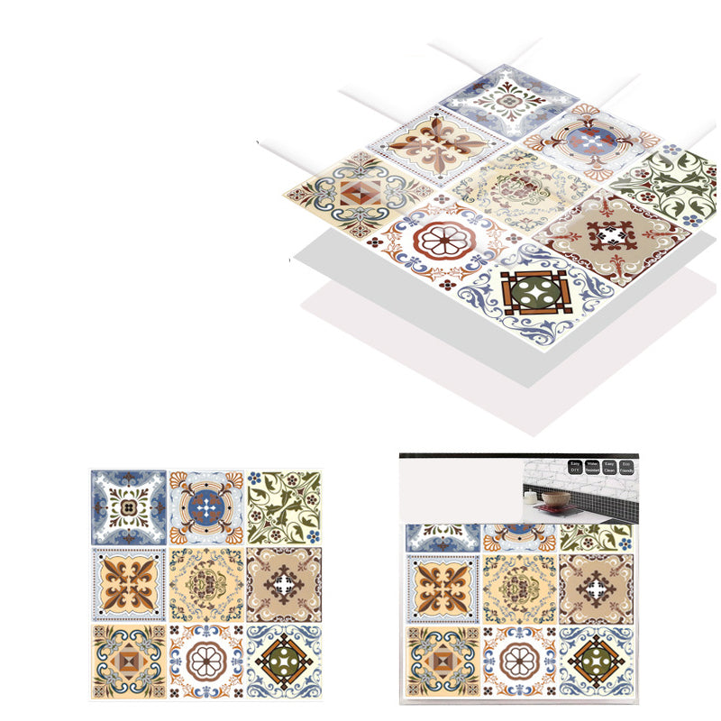 Arabesque Peel & Stick Tile Water Resistant Mosaic Tile for Kitchen Backsplash