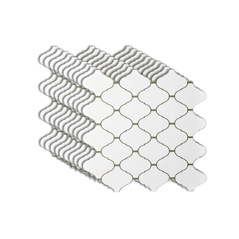 Modern Peel and Stick Tiles PVC Herringbone Peel and Stick Backsplash Wall Tile