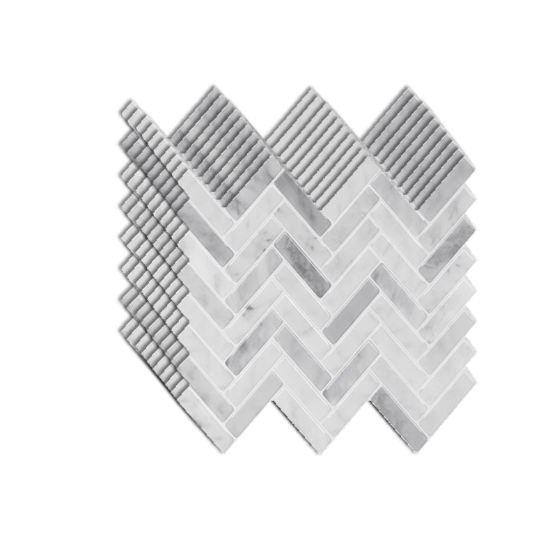 Modern Peel and Stick Tiles PVC Herringbone Peel and Stick Backsplash Wall Tile