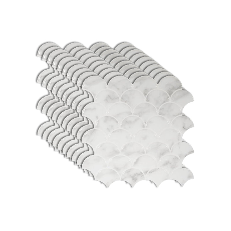 Modern Peel and Stick Tiles PVC Herringbone Peel and Stick Backsplash Wall Tile